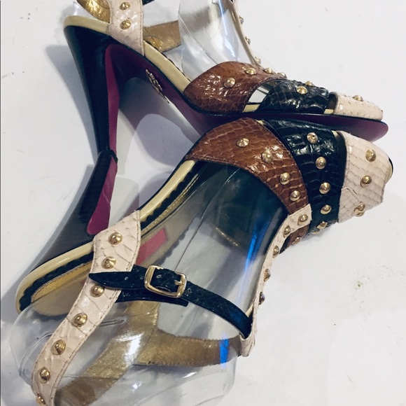 Betsey Johnson Rockabilly Heels Platform Pumps - Picture 7 of 8